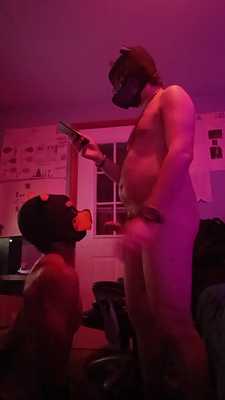 Yin prepared to take a rough sucking 