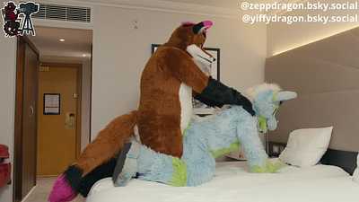 Foxy Rider: Taming the Dragon