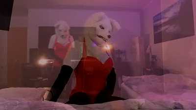 Vixen having fun