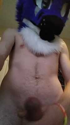 Bored and pawing off