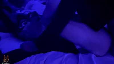 Femboy Shep fucks Twink Fox at Megaplex 