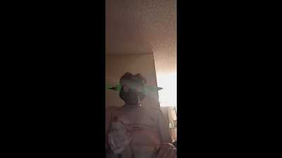 Dino Having fun with himself