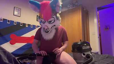 Teasing and cumming with my vacuum~