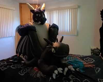 Squeaky Toothless fun