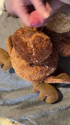 Cumming on Caribou Plushy