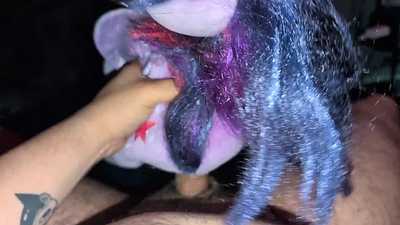 4 way with Eevee, Rainbow Dash, and Twilight 