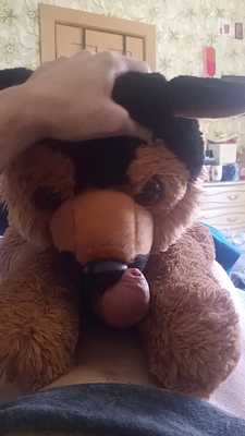 Max Plays With His Owner's Cock