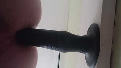 Twink takes a 40cm buttplug fully in.