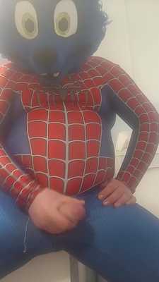 Spider wolf cums again 