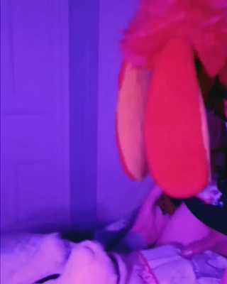 Topping a rabbit boi~