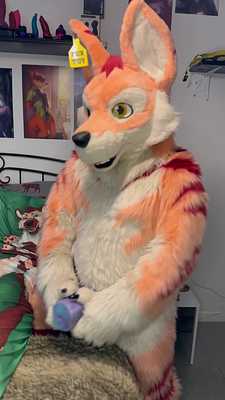 Look what i did… i love that toy… 🦊🥵💦