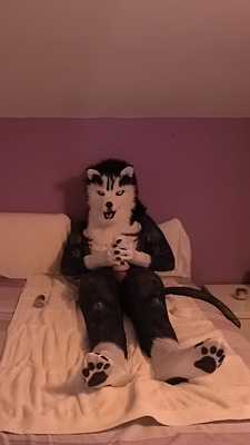 Bad Wolf gets some self pleasure