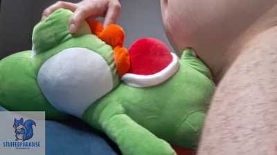 Morning Routine with Stuffed Yoshi
