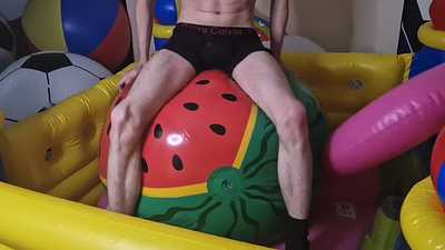 Puppy Inflatable mass pop 