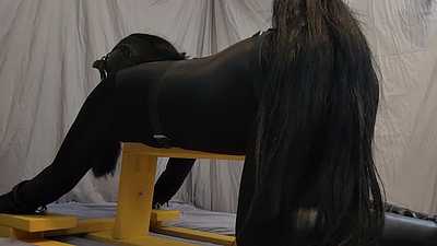 Soot is strapped down and used