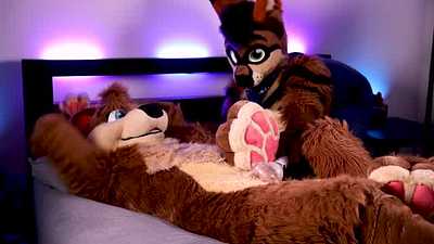 Vibrating Pawjob!