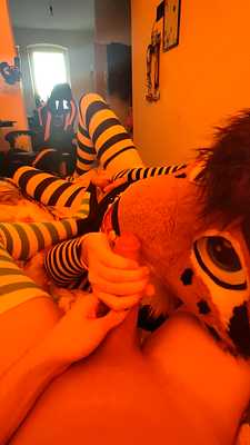 Japuk and Haru having some fun~