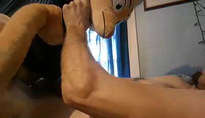 Pegged by a Plushie