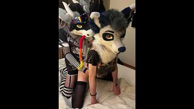 Femboy Dragon meets a Femboy Fox~